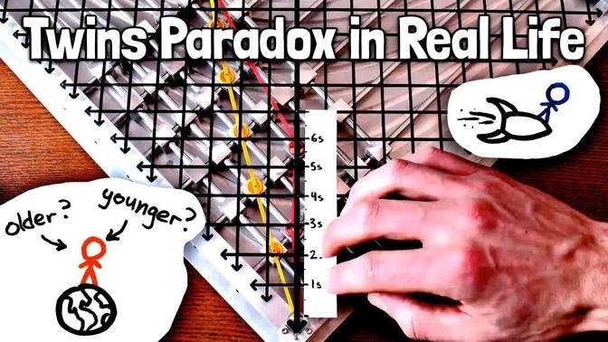 The Twins Paradox Hands On Explanation Special Relativity Ch 8 5612