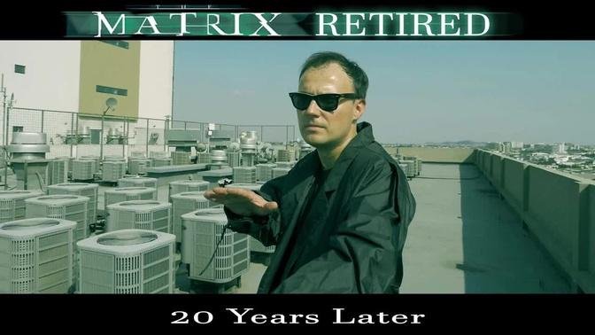 The Matrix: Retired (recreating famous movie scenes)