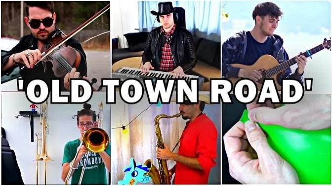 Who Played it Better: Old Town Road (Violin, Balloon, Guitar, Piano, Sax, Trombone)
