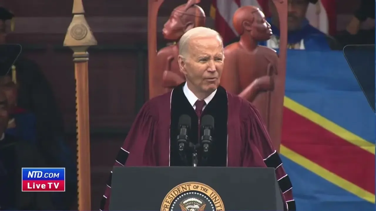 LIVE: Biden Delivers 2024 Morehouse College Commencement Address 2024-05-19 14:56