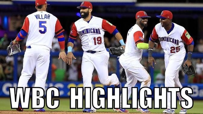 Dominican Republic 2017 World Baseball Classic Highlights