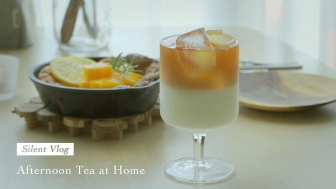 Dutch Baby Recipe | Easy Set Up for Afternoon Tea at Home #vlogrecipes #vlog#silentvlog