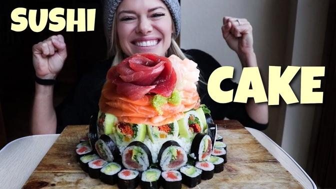 SUSHI CAKE _ Mukbang! _ Thanks for 20K!!! | Videos | For Your Table ...