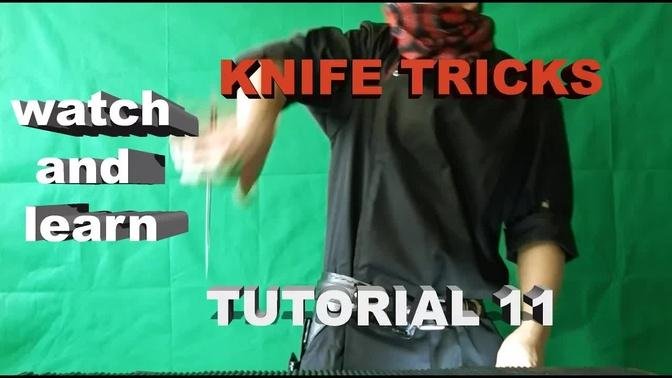 KNIFE TRICKS TUTORIALS 11, Teppanyaki Tricks Revealed and Tutorials