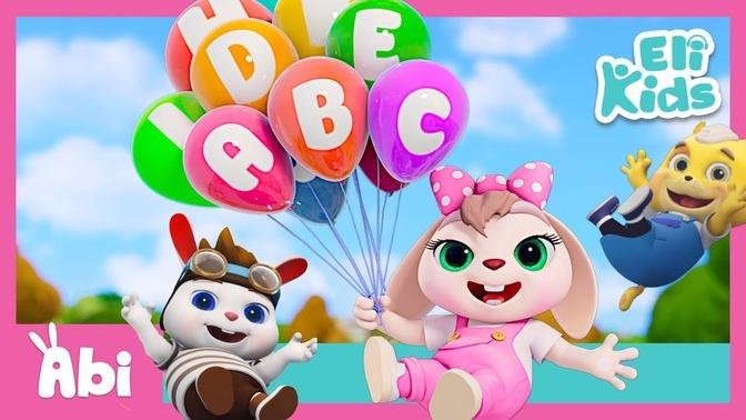 ABC Song with Balloons | Eli Kids Song & Nursery Rhymes