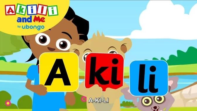 Build a Word and the Letter Z!! | Words and Sounds with Akili | Learning Videos for Kids