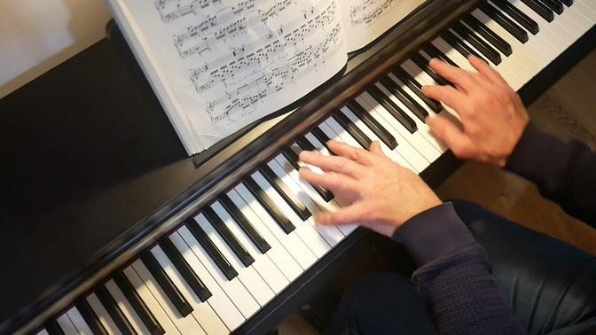 Johann Sebastian Bach - Fantasie in c minor BWV 906. Chris Sansum  piano