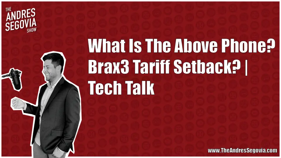 What Is The Above Phone? Apps For De-Google Devices. Brax3 Setback? | Tech Talk