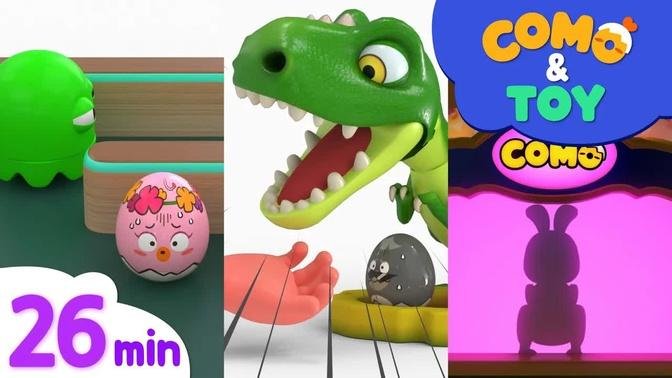 Como | The Bad Dinosaur + More Episodes 29min | Cartoon video for kids | Como Kids TV