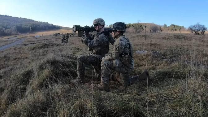 Paratroopers Fire LAA Weapons In Slovenia