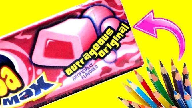 5 Easy DIY Candy Pencil Cases & Makeup Bags (Bubble Gum, Gummy...) Cool DIYs