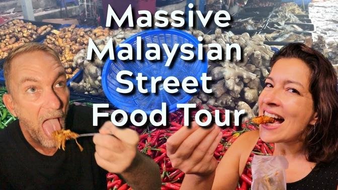 HUGE Malaysian Street Food Tour in Chow Kit and Kampung Baru Neighbourhoods Kuala Lumpur