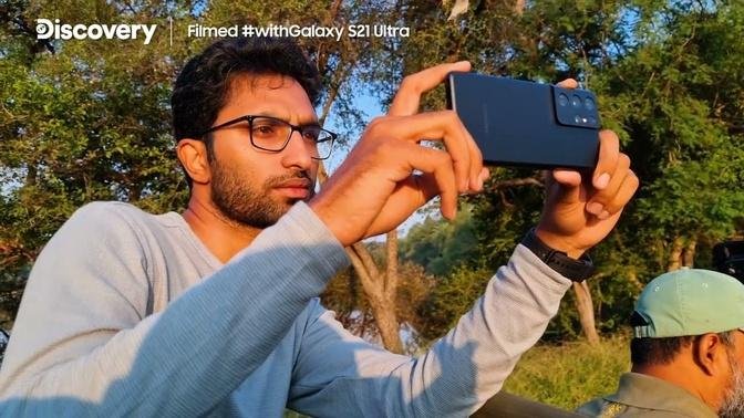 Galaxy x Discovery： Behind the scenes of filming a short documentary with Galaxy S21 Ultra ｜ Samsun