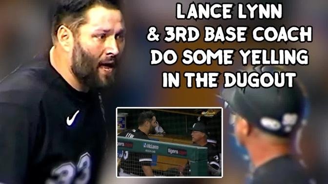 Lance Lynn and third base coach get in a spat, a breakdown