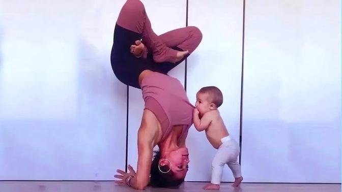 Funniest Situation Baby And Mom: Sweet Babies Love Mom | Cute Baby