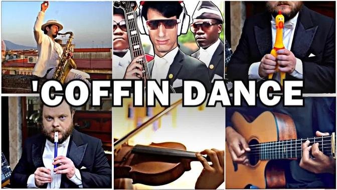 Who Played it Better: COFFIN DANCE MEME (Bass, Sax, Chicken, Flute, Guitar, Violin)