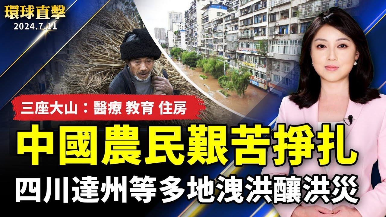 中國農民訴苦 三座大山壓得喘不過氣美國國會眾議員金映玉：中共迫害沒有底線慶祝國際小貓日 美愛護動物協會呼籲領養；國軍八國人才訓練交流 賴清德：強化國防力量【環球直擊】｜#新唐人電視台 2024-07-11 12:24