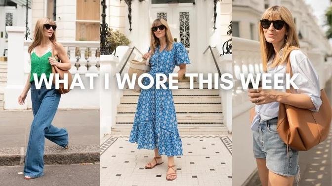 WHAT I WORE THIS WEEK | Parisian Style Chic | SUMMER (2022)