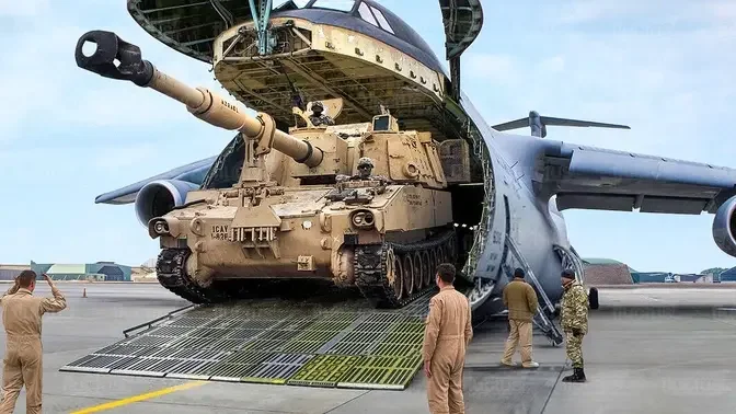 US Air Force Genius Methods to Transport Largest Tanks and Armored Vehicles