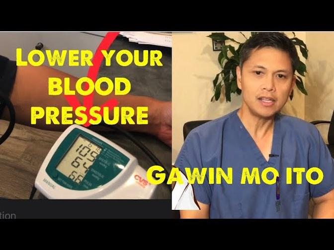 High Blood Pressure_.Pinakamabisang paraan para Bumaba ang High Blood Pressure.