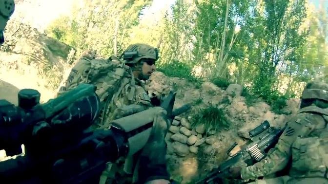 Helmet Cam Captures The Other Side Of Being Ambushed In Afghanistan