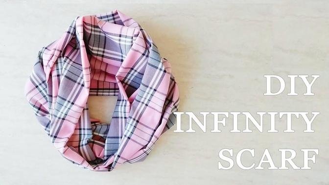 How to Sew an Infinity Scarf // DIY Infinity Scarf Tutorial
