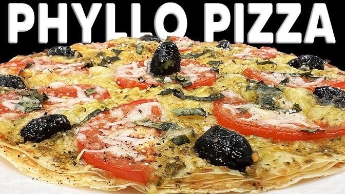 Easy to Make Phyllo Pastry Pizza | Chef Jean-Pierre