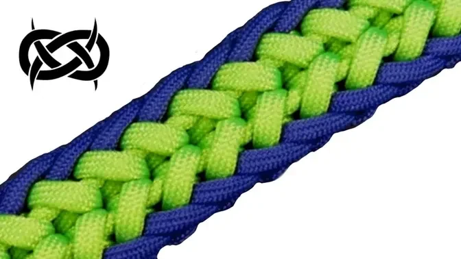 How to make a Woven Clove Hitch Paracord Sinnet (Paracord 101)