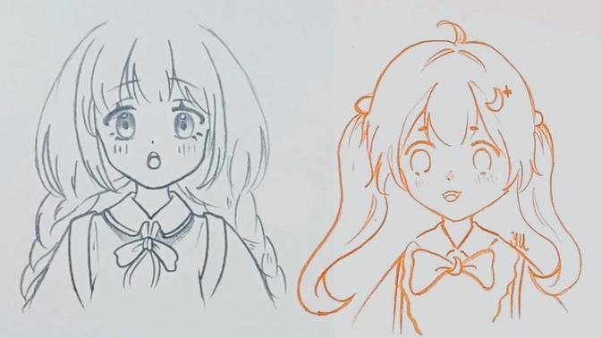 Teaching how to draw anime for beginners | Draw so easy Anime
