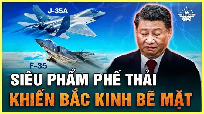 Phơi Bày Bí Ẩn J-35 Trung Quốc: Sản Phẩm Đạo Nhái Rẻ Tiền Vũ Khí Mỹ