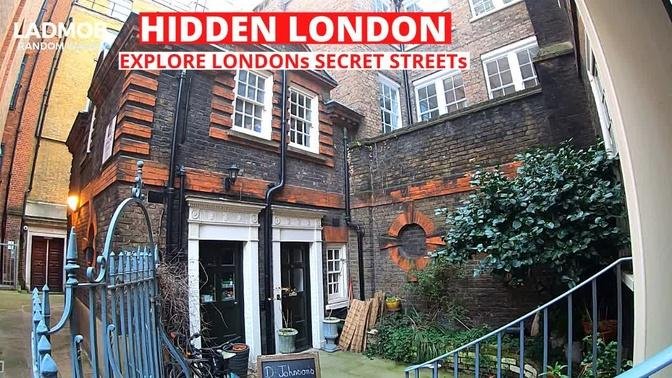 UNSEEN LONDON Walk | Hidden London Gems | OLD LONDON