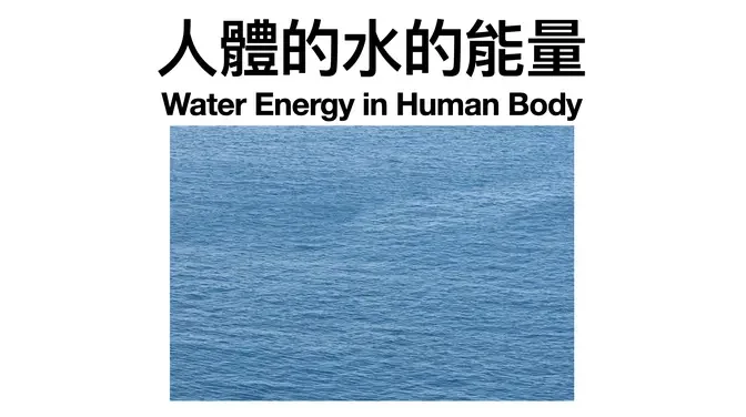 15-人體的水的能量 Water Energy In Human Body