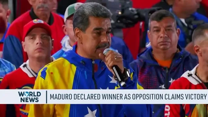 Maduro Is Declared Winner as Opposition Claims Victory in Venezuelan Election