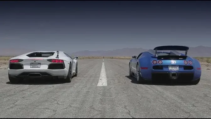 Bugatti Veyron vs Lamborghini Aventador vs Lexus LFA vs McLaren MP4-12C -  Head 2 Head Episode