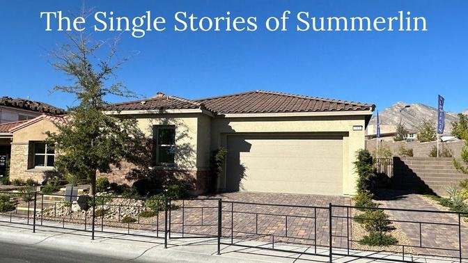 Crystal Canyon Model Home For Sale The Single Stories Of Summerlin