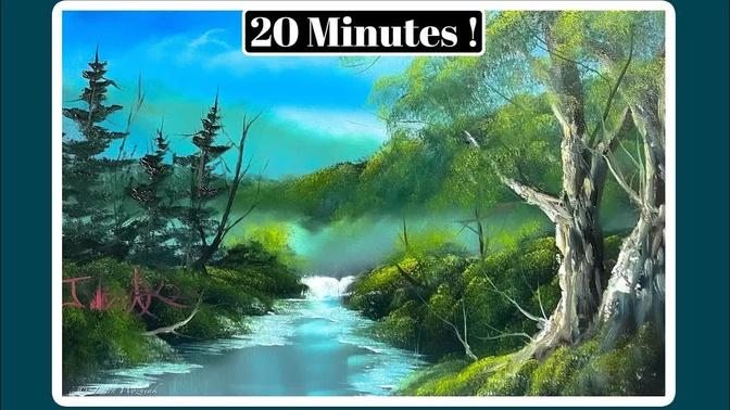Easy 20 Minute Painting For You !