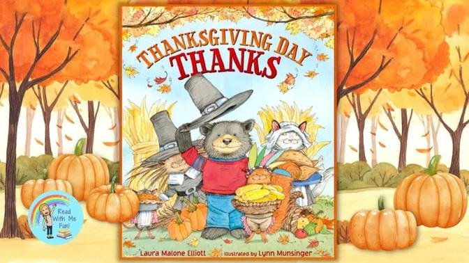 🦃 Thanksgiving Day Thanks- Read Aloud Autumn Book for Kids - Audiobook - Bedtime Stories