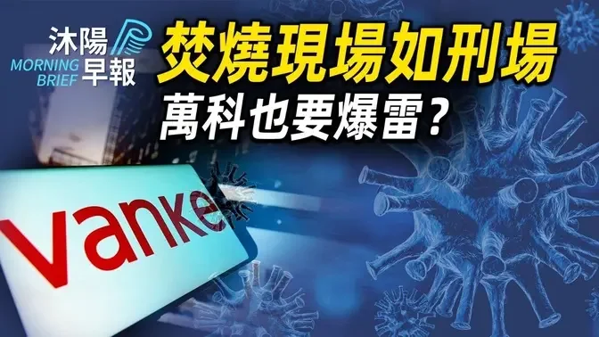 沐阳早报：焚烧现场如同刑场，6人现场监视；万科被降级为「垃圾」，也要爆雷了？（2024-0312）