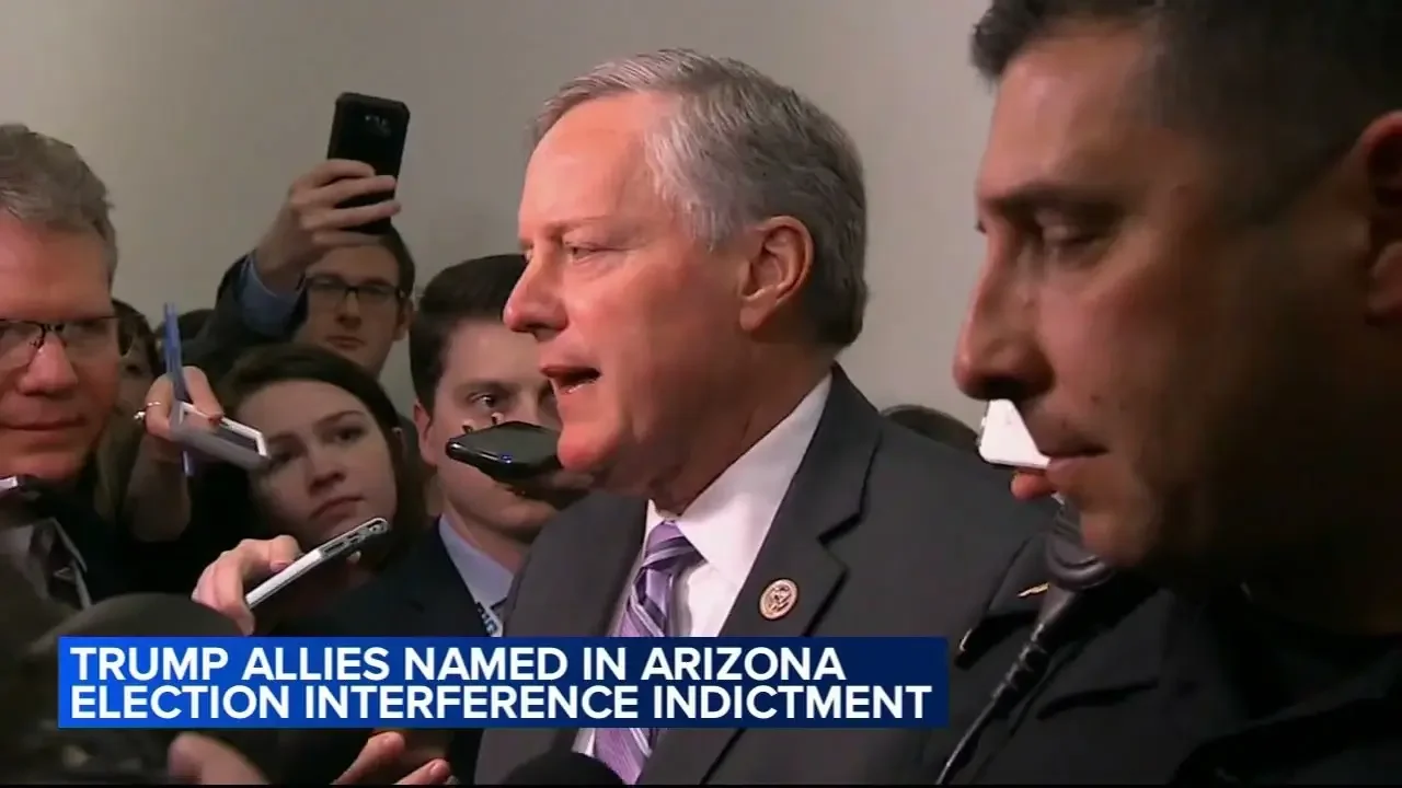 Trump allies named in Arizona election interference indictment