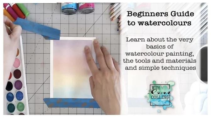 Watercolour basics for beginners #watercolour #howto #beginners #watercolorpainting