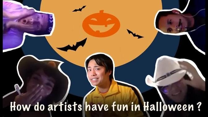 How Do Artists Have Fun in Halloween 2020? ( Sketch Sess Ep. 3)
