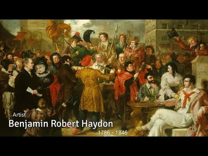 英國畫家 Benjamin Haydon (1786 - 1846)