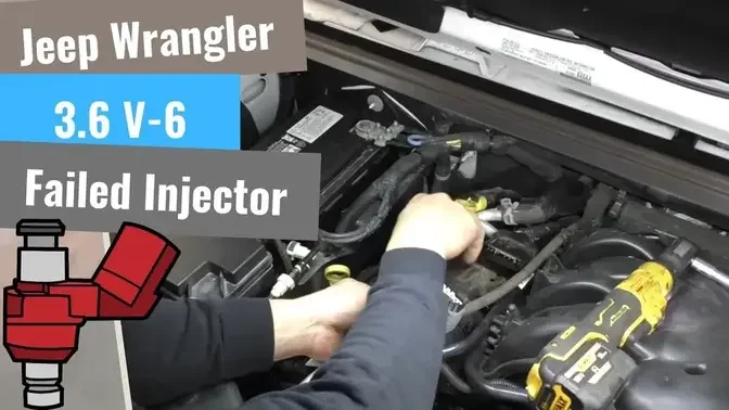 Jeep Wrangler: Misfire & Rough Running / Failed Injector