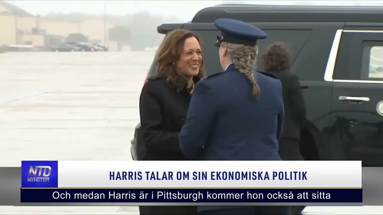 Harris talar om sin ekonomiska politik