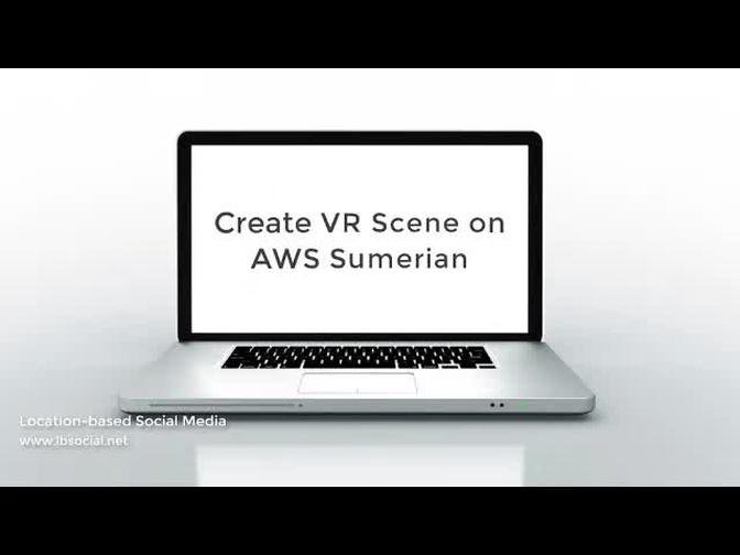 Create VR Scene on AWS Sumerian