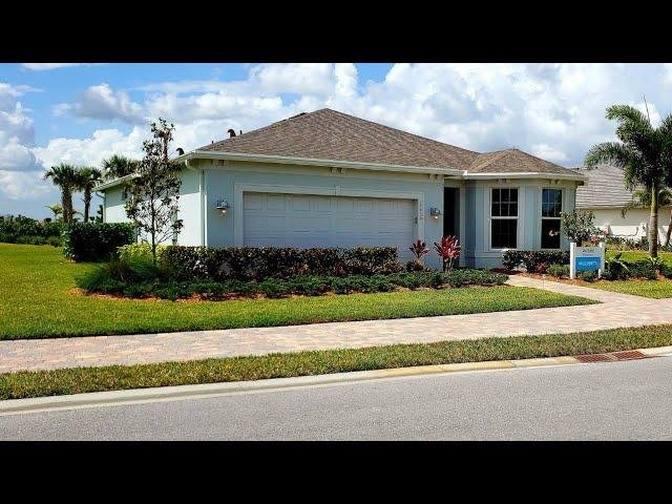 Florida New Construction Model Home Tour Port St. Lucie 55+ Community