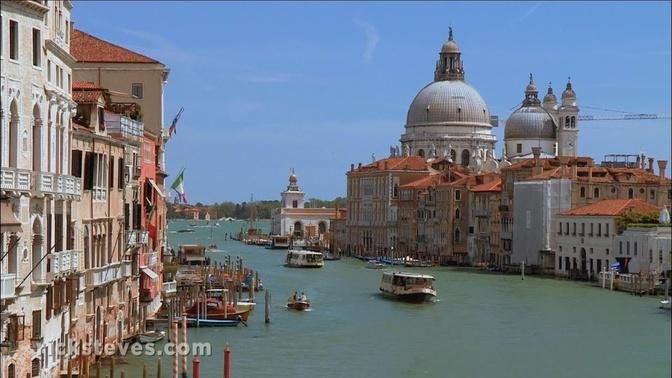 Venice, Italy: Grand Canal and La Salute Church