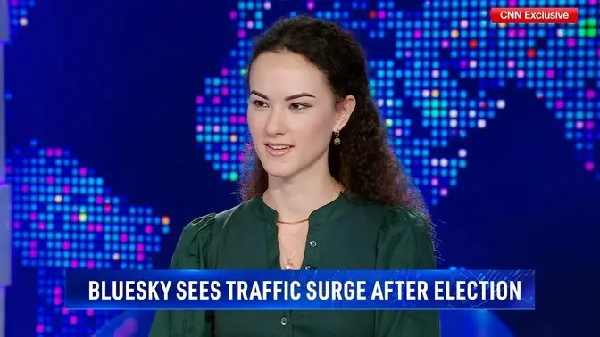 Bluesky, X's Competitor, Sees Traffic Surge After Election