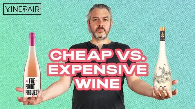 Cheap Vs. Expensive Wine Taste Test | VinePair