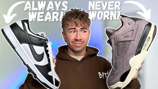 What Sneakers Do I ACTUALLY Wear?! Current Rotation..